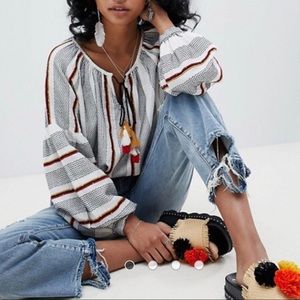 NWOT Free People ripped jeans. Never before worn.